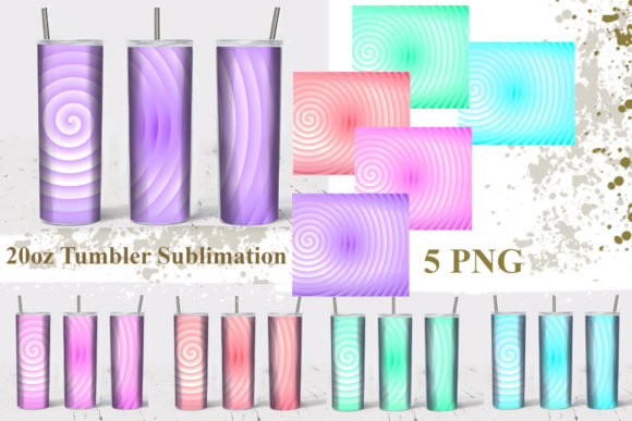 Download Tumbler Sublimation, Spiral Design - Spiral design Collection