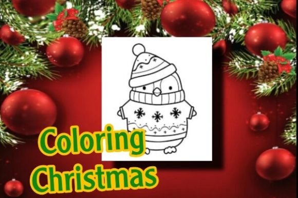 Download KDP CHRISTMAS COLORING BOOK LARGE PRINT - Large print Collection