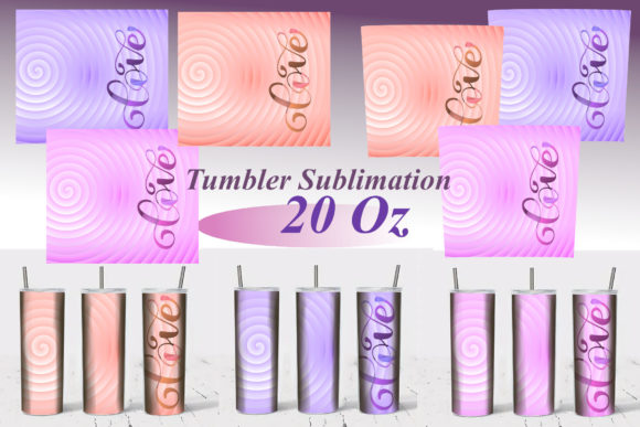 Download Spiral Design, Tumbler Sublimation 20 Oz - Spiral design Collection