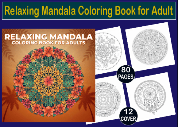 Download Relaxing Mandala Coloring Book for Adult - Relaxing Collection
